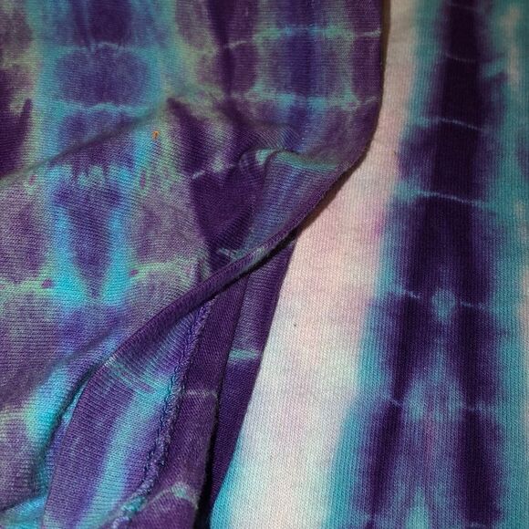 Vintage 89s-90s Bugle Boy tie dye T-shirt. Size XL - Picture 7 of 8